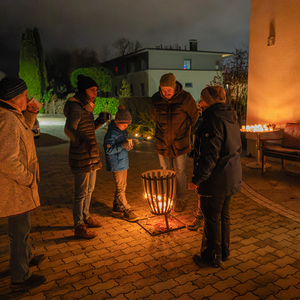 Adventliche Feier bei Jakob Haijes am 27. November 2022