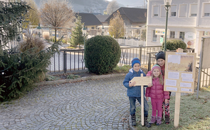 Die Weihnachtswanderung kann starten.