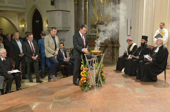 Ökumenische Feier mit Parlamentariern 