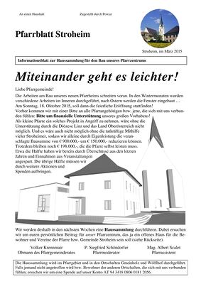 Pfarrblatt