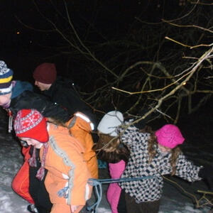 Waldweihnacht der Jungschar und Minis 