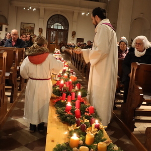 St, Quirinus feiert den Advent