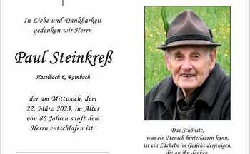 Paul Steinkreß