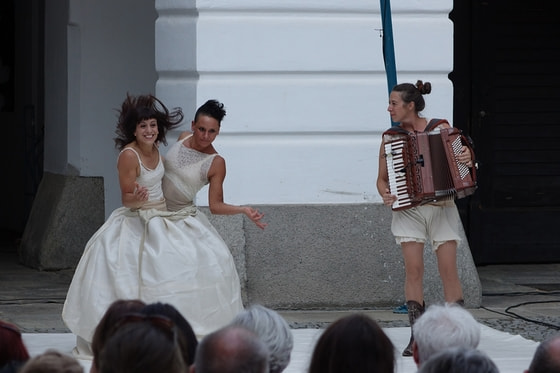 Pflasterspektakel 2018 / © Dommusikverein Linz/Stefanie Petelin Le MaFalde: „La Gonna Abitata“