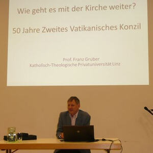 Vortrag von Univ.-Prof. Dr. Franz Gruber 