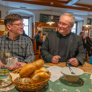 Visitation Dekanat WindischgarstenBegegnungen im Wirtshaus Schöllhuber in Kirchdorf an der Krems bei Kesselheisser 