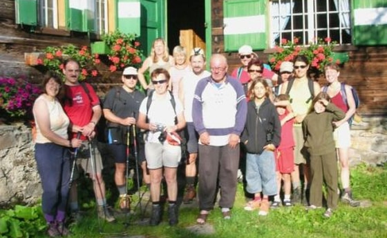 Unser Gruppe bei den Bergtagen 2006 auf der Hans Wödl Hütte in den Schladminger Tauern. © mensch & arbeit 