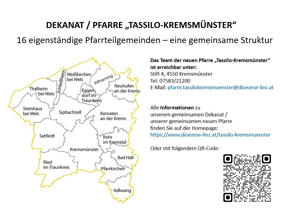 DEKANAT / PFARRE „TASSILO-KREMSMÜNSTER“