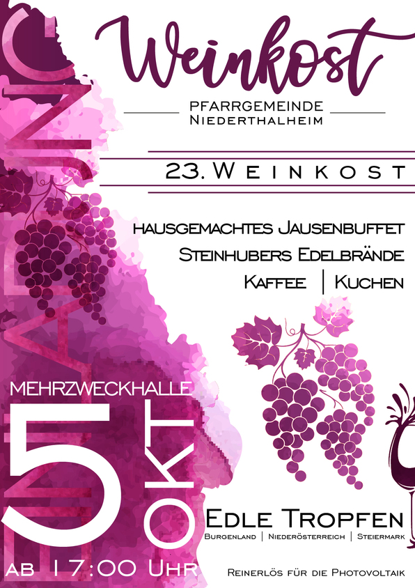 Einladung zur 23. Weinkost