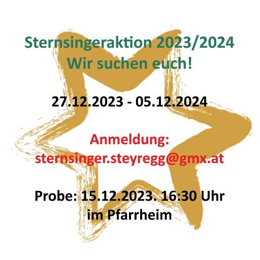 Sternsingeraktion 2023/2024