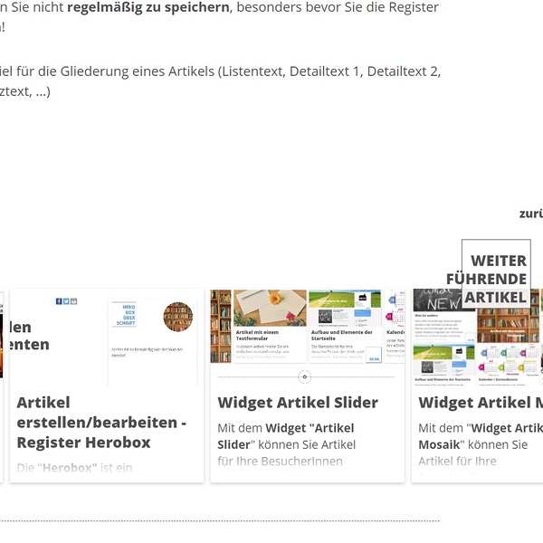 weiterführende Artikel
