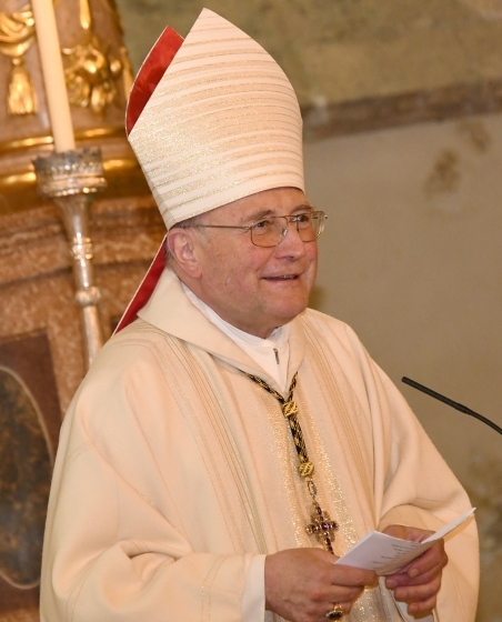 Jubilar Abt Benedikt Plank