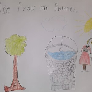 Die Frau am Brunnen