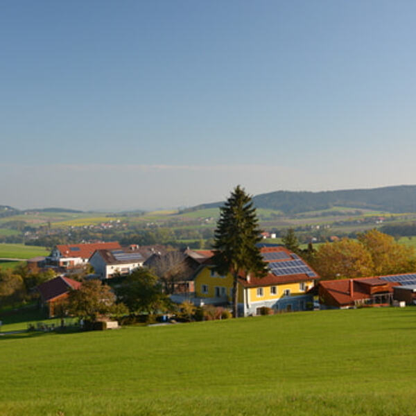 Blick vom Aussichtsplatz Feitzing