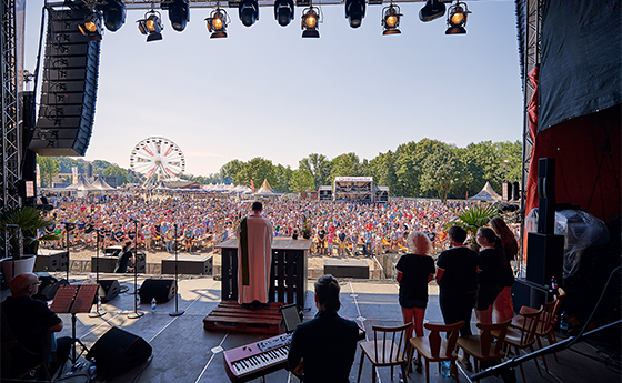 Ökumenischer Gottesdienst beim Woodstock der Blasmusik 2023