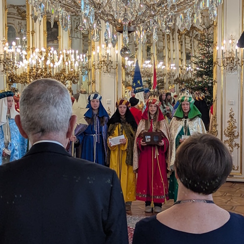 Besuch Sternsinger Bundespräsident