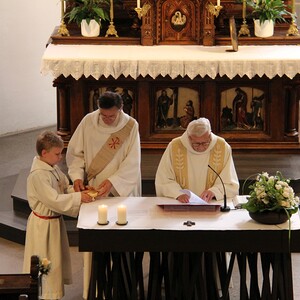 Diamantenes Priesterjubiläum von Pfarrer Josef Pesendorfer