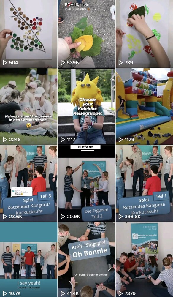 TikTok Katholische Jungschar Diözese Linz