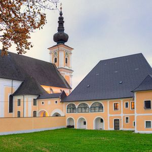 Blick zur Kirche