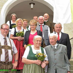 Patrozinium und Ehejubiläum in Eggelsberg