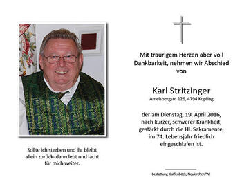 Karl Stritzinger