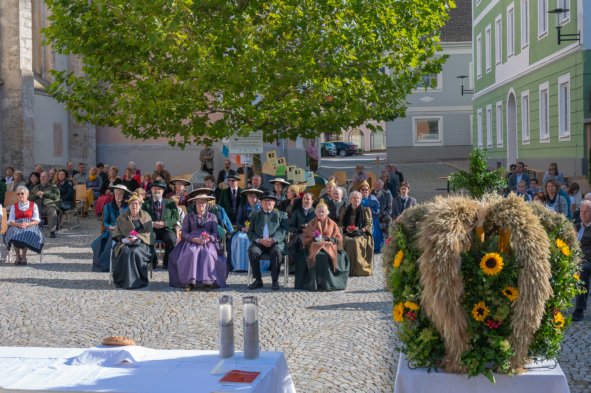 Erntedankfest am Kirchenplatz