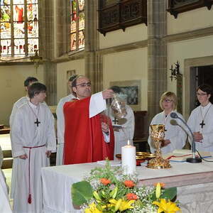 Pfarrfest und Priesterjubiläum P. Winklehner