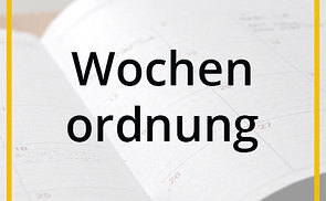 Wochenordnung