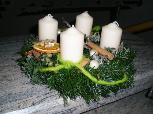 Adventkranzsegnung