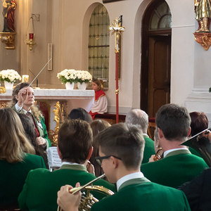 Cäcilienmesse mitgestatltet von der Musikkapelle Kopfing