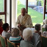 Begegnung mit Bischofsvikar Willi Vieböck im Seniorenheim Laakirchen