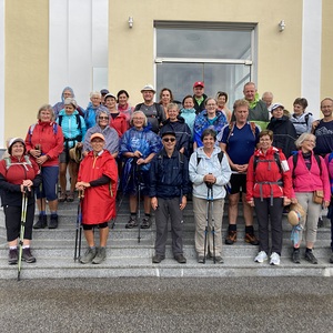 Nach dem Gottesdienst in Kollerschlag