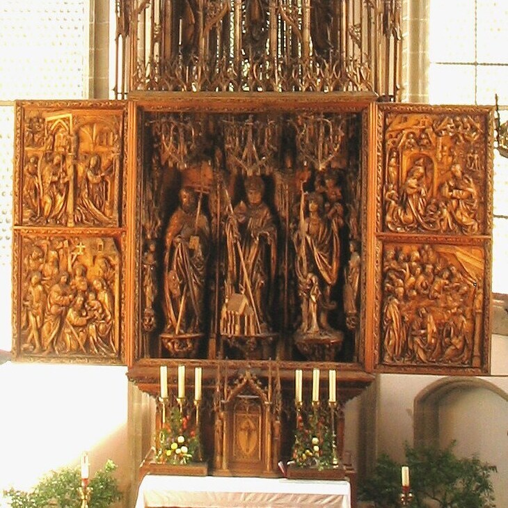 Der gotische Flügelaltar