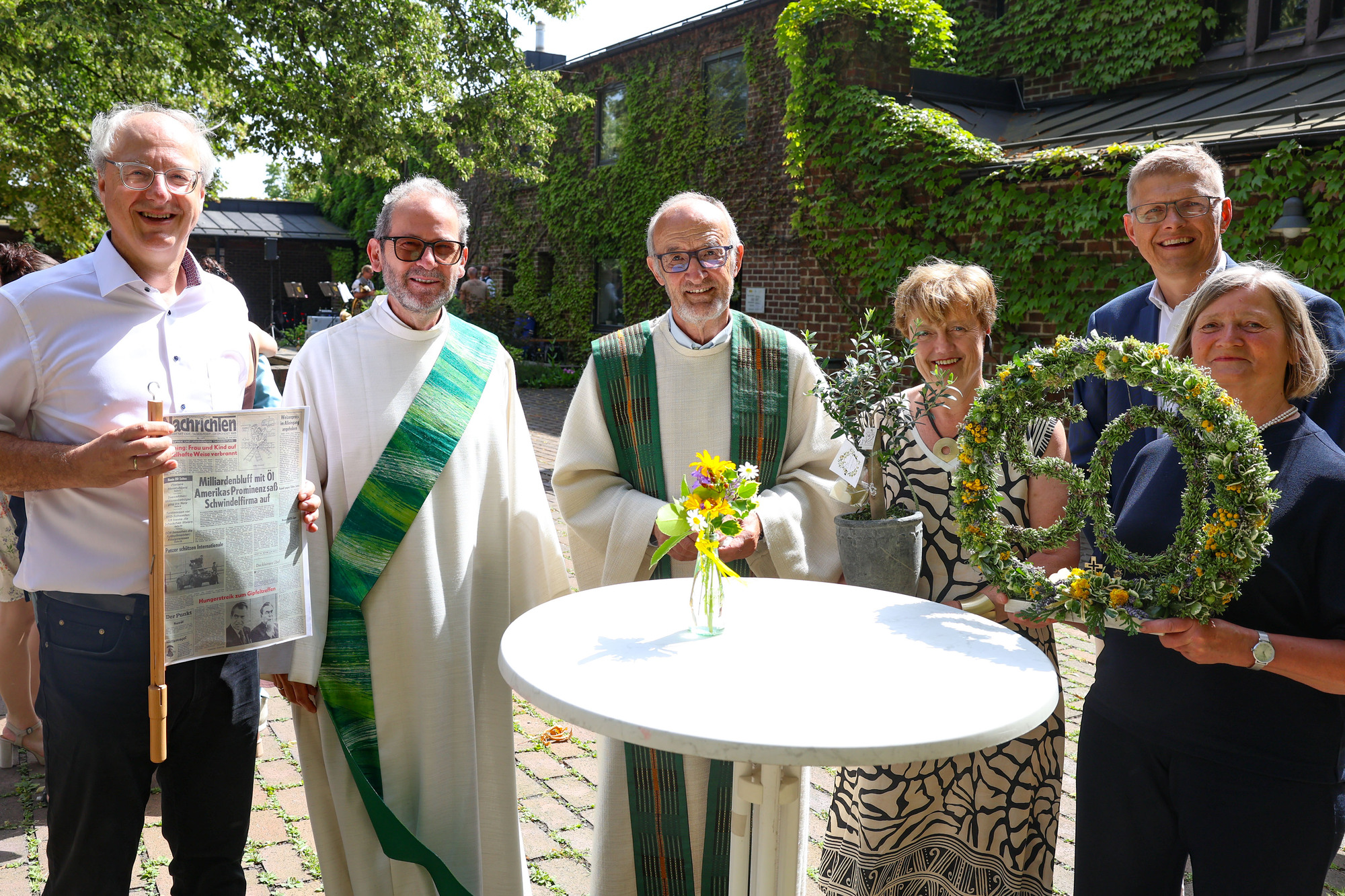Goldenes Priesterjubiläum von Pfarrmoderator Johann Bräuer