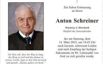 Anton Schreiner