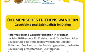 Einladung zum Ökumenischen Friedenswandern