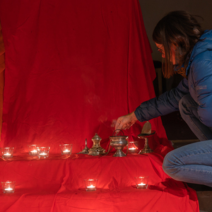 Die Katholische Jugend Kirchdorf gestaltete ein Heilsames Gebet mit Gesängen aus Taizé.