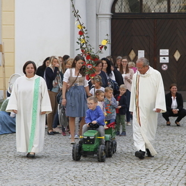 Erntedank und Abschiedsfest Kindergarten