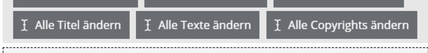 Alle Titel-Text-Copyrights ändern