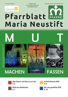 Pfarrblatt Frühjahr 2022