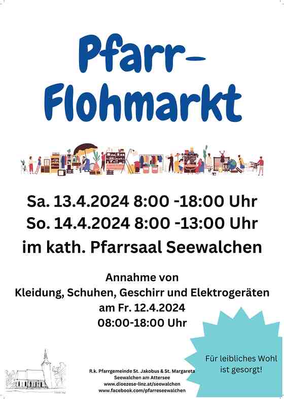 Flohmarkt im Pfarrsaal