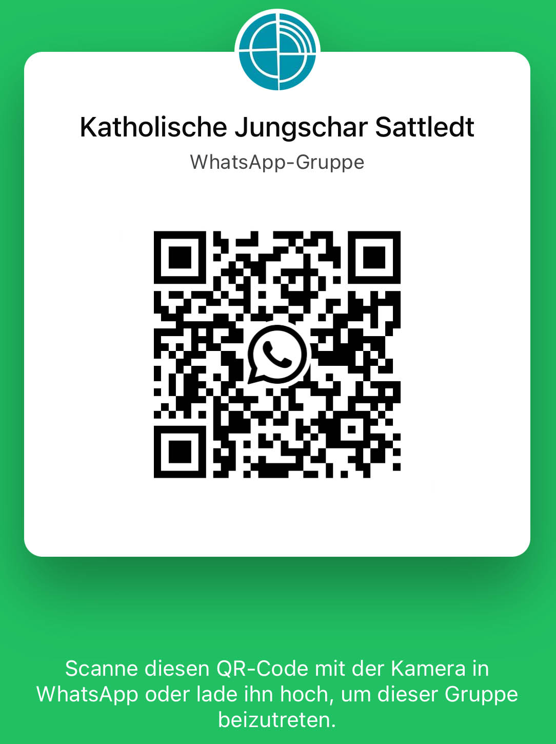 QR Code zur Anmeldung