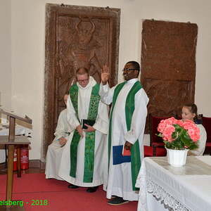 in der Pfarrkirche Eggelsberg