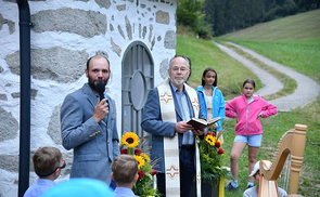 Segnung der Schmied Kapelle am 19.08.2022.