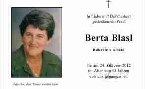 Berta Blasl