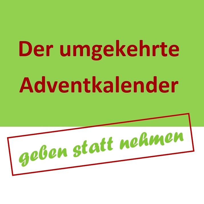 Umgekehrter Adventkalender