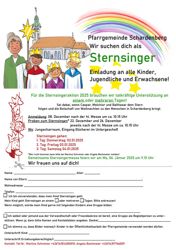 Sternsingeraktion