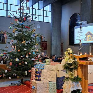 Feier für Kinder am 24. Dezember