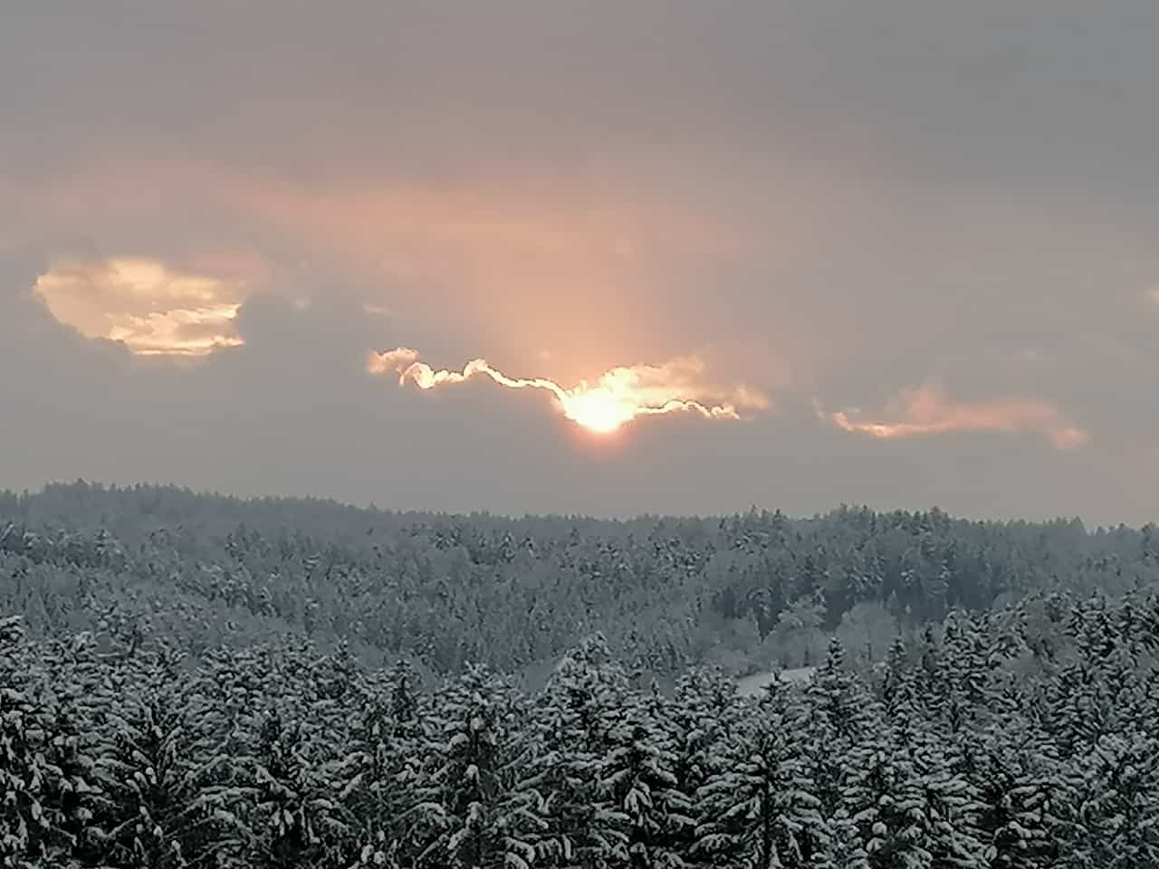 Winterliche Umgebung Maria Schmolln