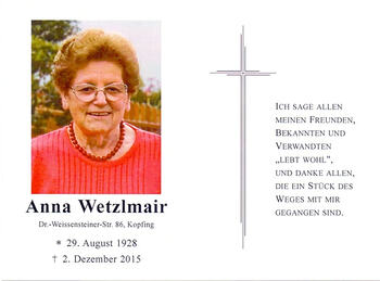 Anna Wetzlmair